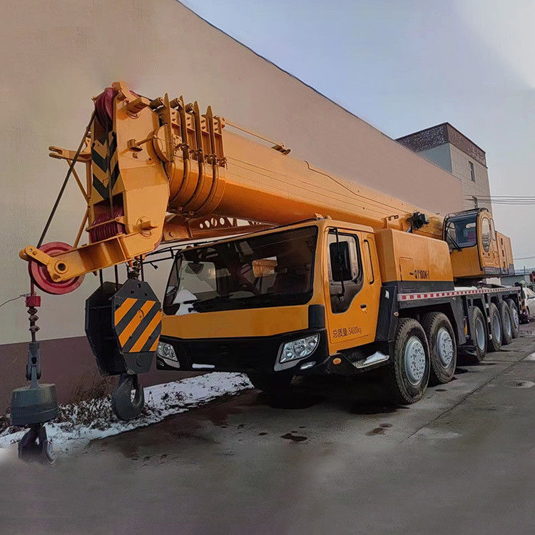 100 тонн QY100K Использованный грузовой кран Zoomlion с телескопическим прямой бум краном типа