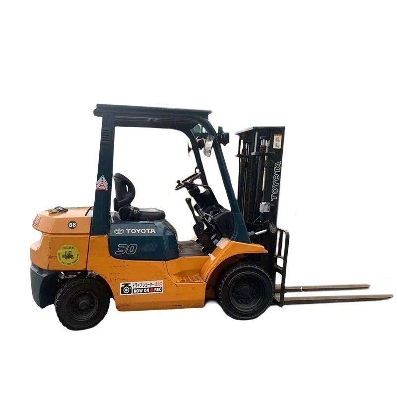 Электрический вилочный погрузчик 1 тонна 1,5 тонны 2 тонны загрузка мобильный вилочный погрузчик Подержанный вилочный погрузчик Toyota