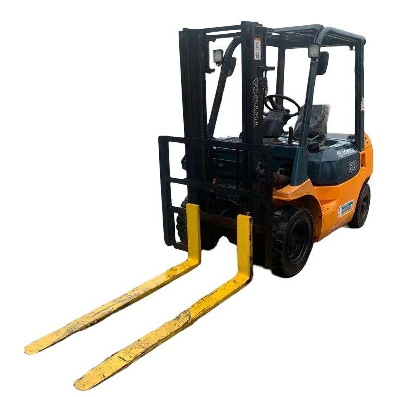 Электрический вилочный погрузчик 1 тонна 1,5 тонны 2 тонны загрузка мобильный вилочный погрузчик Подержанный вилочный погрузчик Toyota