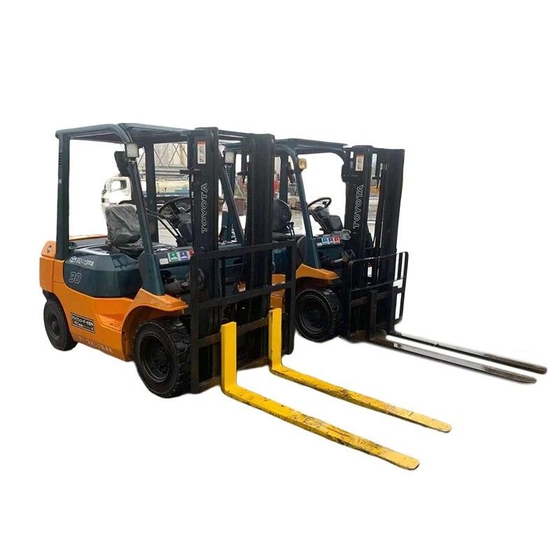 Электрический вилочный погрузчик 1 тонна 1,5 тонны 2 тонны загрузка мобильный вилочный погрузчик Подержанный вилочный погрузчик Toyota