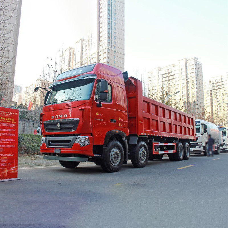 HOWO Sinotruck 8*4 Drive Dump Truck для машиностроения Транспорт Ручной кондиционер
