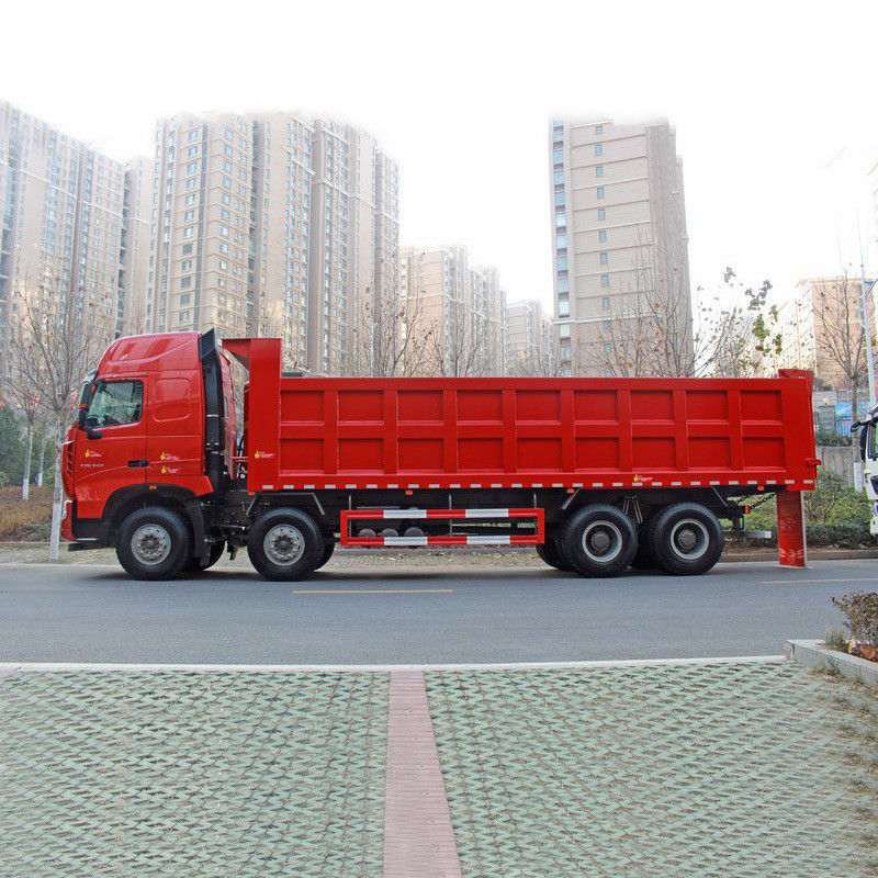 HOWO Sinotruck 8*4 Drive Dump Truck для машиностроения Транспорт Ручной кондиционер
