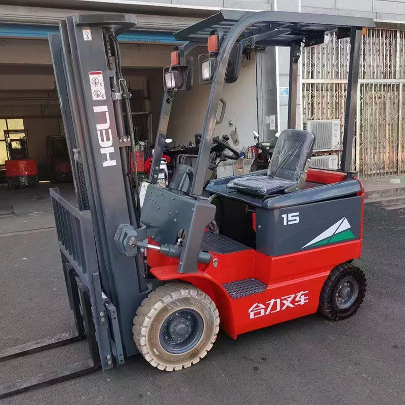 8.2kw 3m Heli Electric Used Forklift 1-3 тонны портативный электрический вилку для подъема