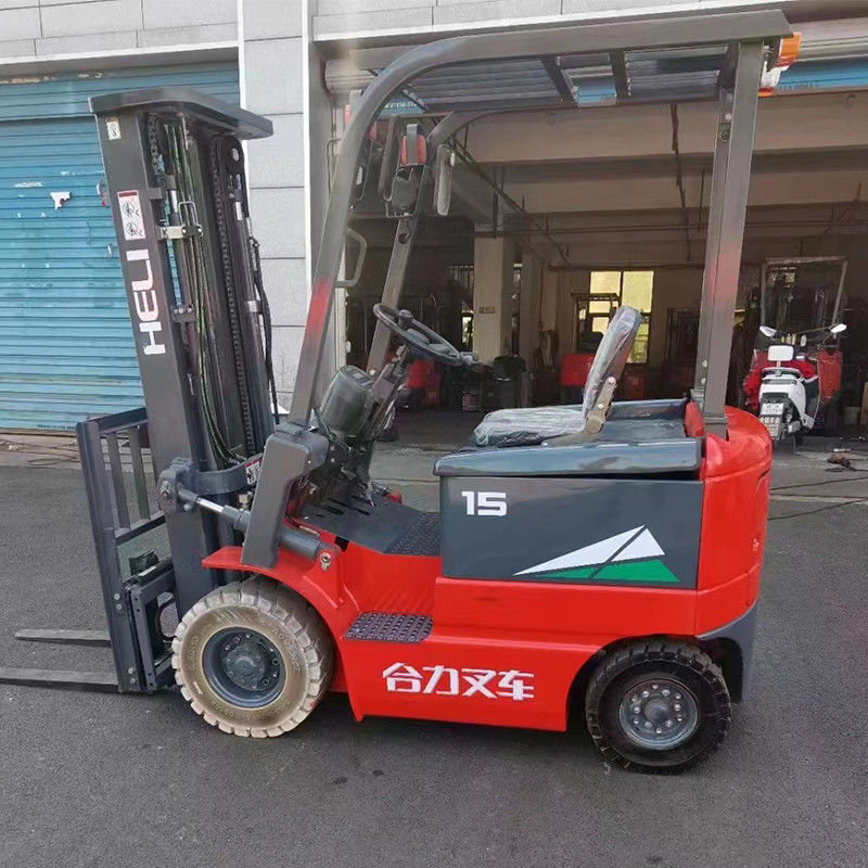 8.2kw 3m Heli Electric Used Forklift 1-3 тонны портативный электрический вилку для подъема