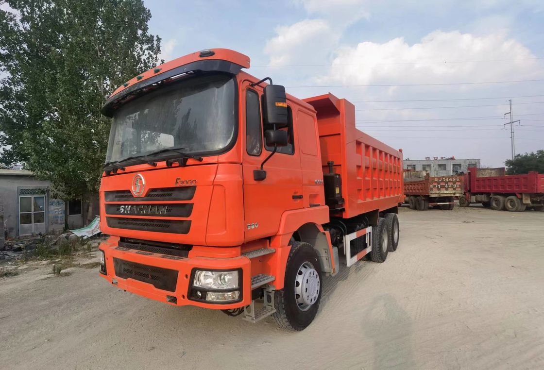 380 л.с. Shacman F3000 8X4 12 шин 40 тонн Подержанный грузовик с 10 передними передачами
