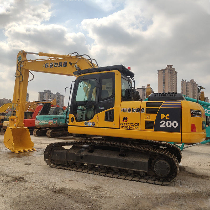 20 тонн гидравлический клапан-кралер Komatsu PC200-8 Использованный экскаватор PC 200 из Японии