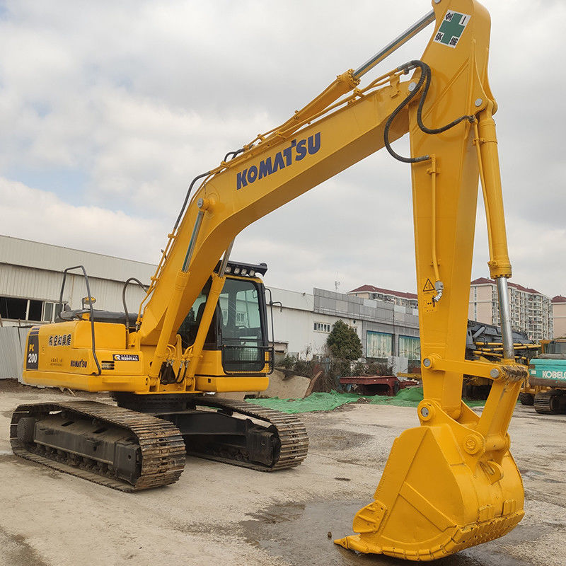 Строительство 2017 года Использованный экскаватор Komatsu PC200-8 с 110 и 110 емкостью