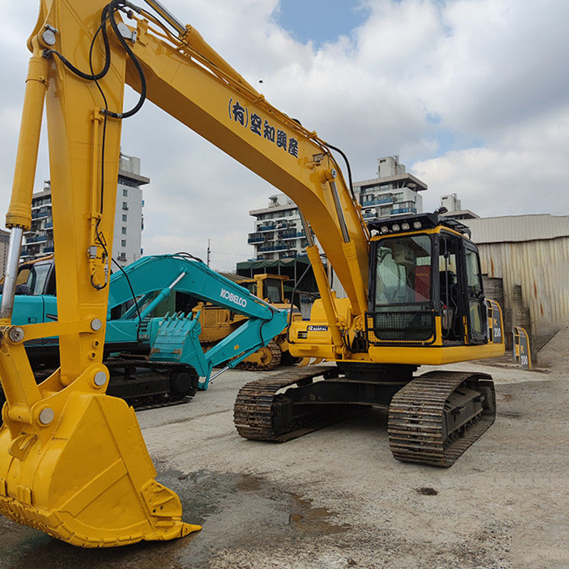 Использованный экскаватор Komatsu PC200-8 Гидравлический экскаватор 22 тонны