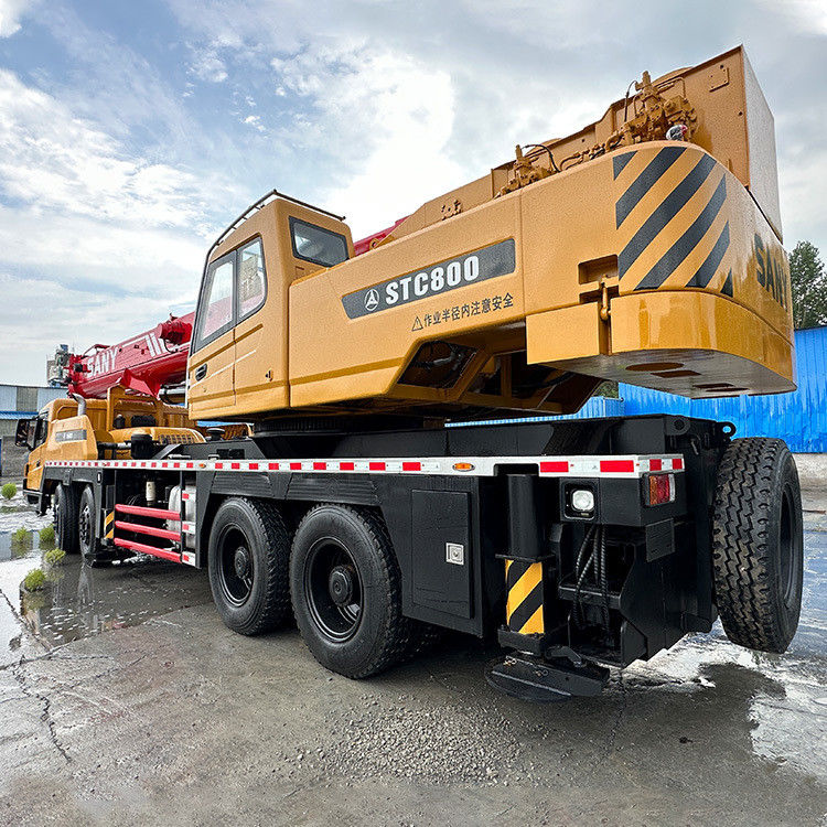 STC800 80 тонн подержанных грузовых кранов 75 тонн Sany мобильный кранов от оригинального