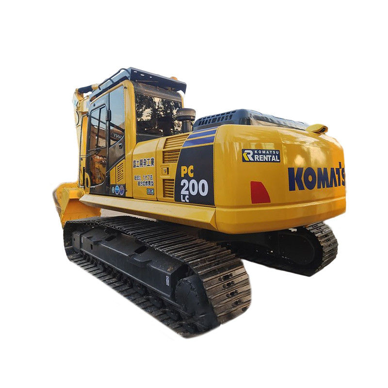 2017 год Использованный экскаватор Komatsu PC200 20 тонн экскаватор с оригинальным двигателем