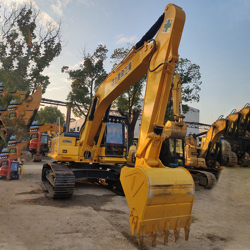 2017 год Использованный экскаватор Komatsu PC200 20 тонн экскаватор с оригинальным двигателем