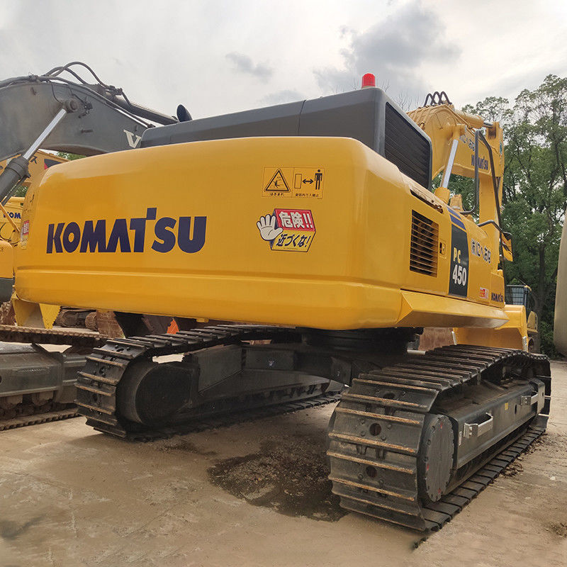 2016-2020 Использованный Komatsu PC450-8 Большой экскаватор 45 тонн с другим гидравлическим насосом