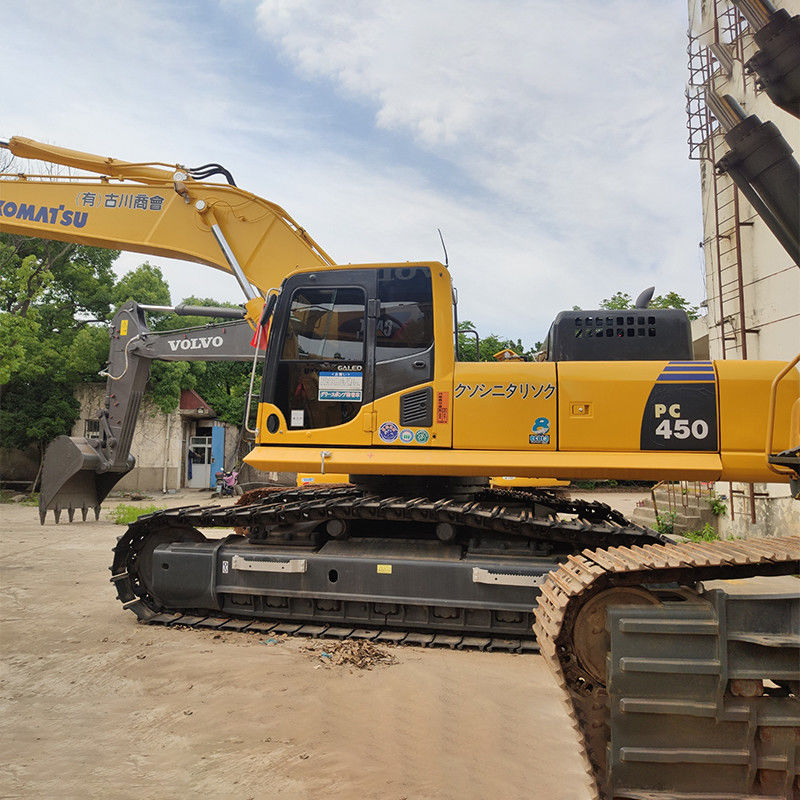 2016-2020 Использованный Komatsu PC450-8 Большой экскаватор 45 тонн с другим гидравлическим насосом