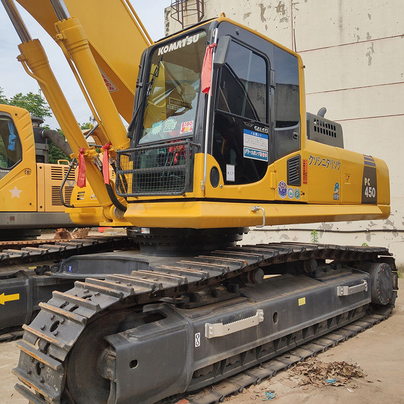 2016-2020 Использованный Komatsu PC450-8 Большой экскаватор 45 тонн с другим гидравлическим насосом
