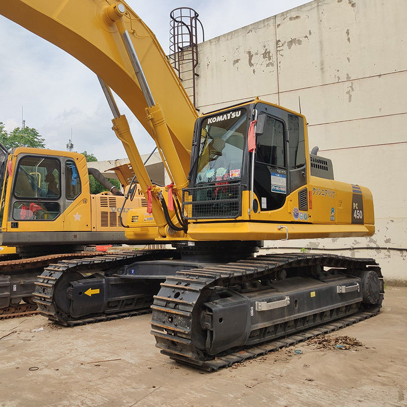 2016-2020 Использованный Komatsu PC450-8 Большой экскаватор 45 тонн с другим гидравлическим насосом