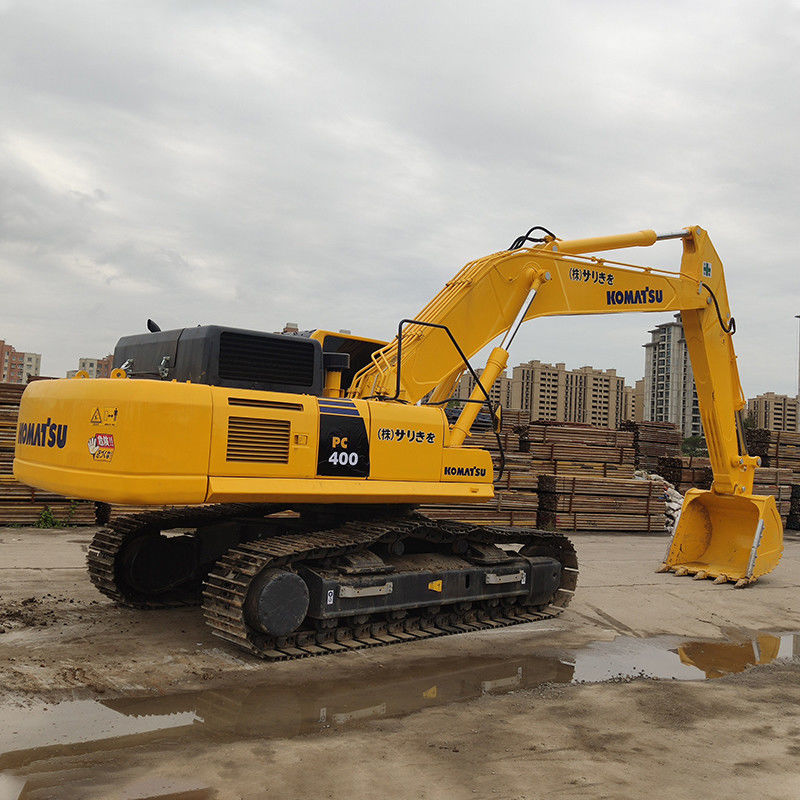 40 тонн ползучий экскаватор использованный Япония экскаватор Komatsu PC400-8 с и оригинальный двигатель