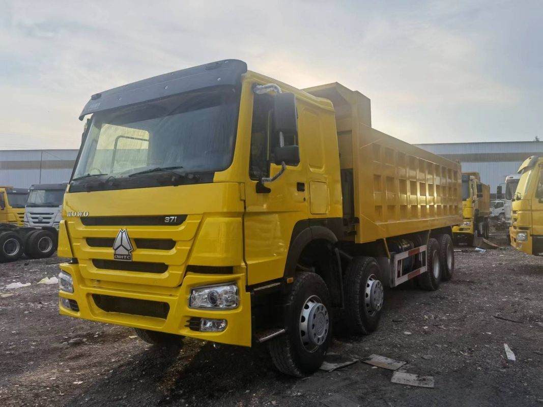 Подержанный HOWO 8х4 35-40 тонн грузовик для строительства шахты в хорошем состоянии