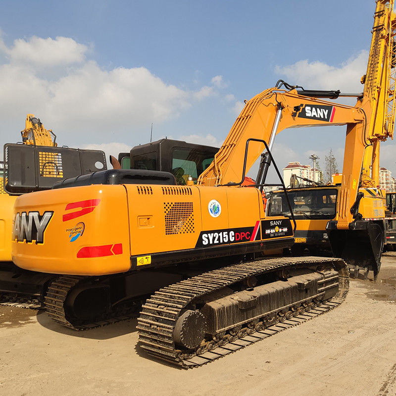 Sany SY215C Digger Excavator Yanmar Bucket Crawler Excavator Machine для профессионалов