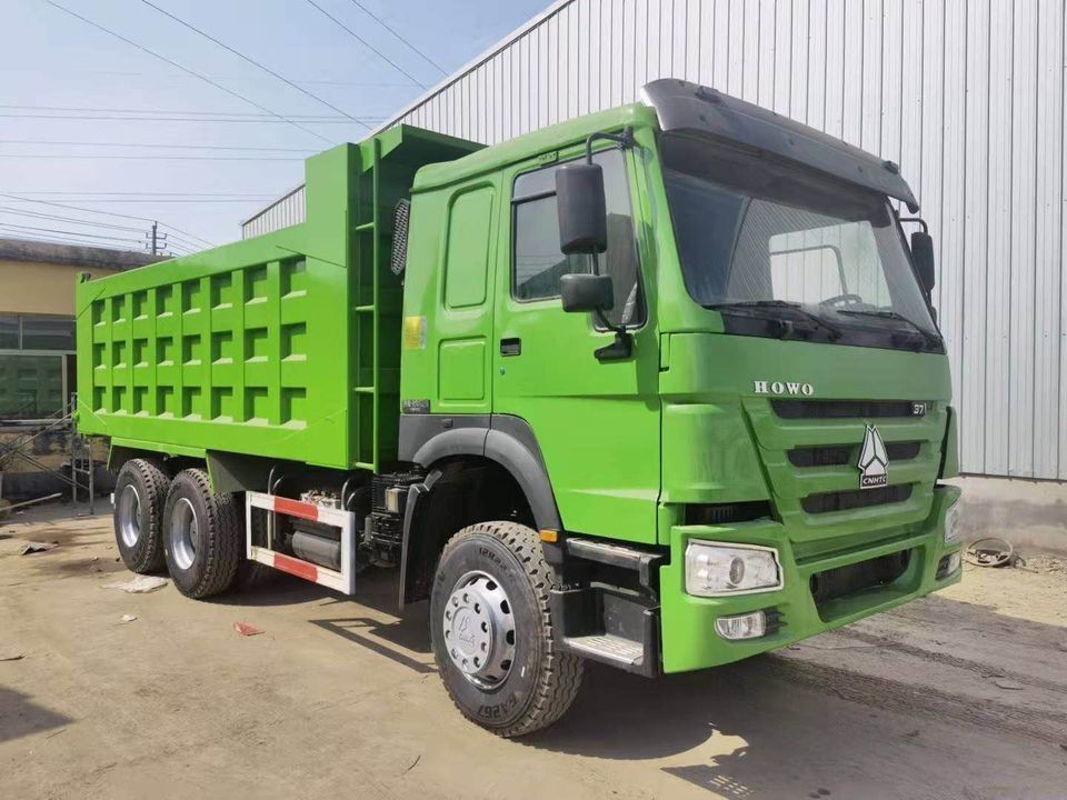 Подержанный Sinotruck 6x4 371hp 30tons Howo Tipper Dump Truck с двигателем Weichai WD615.47