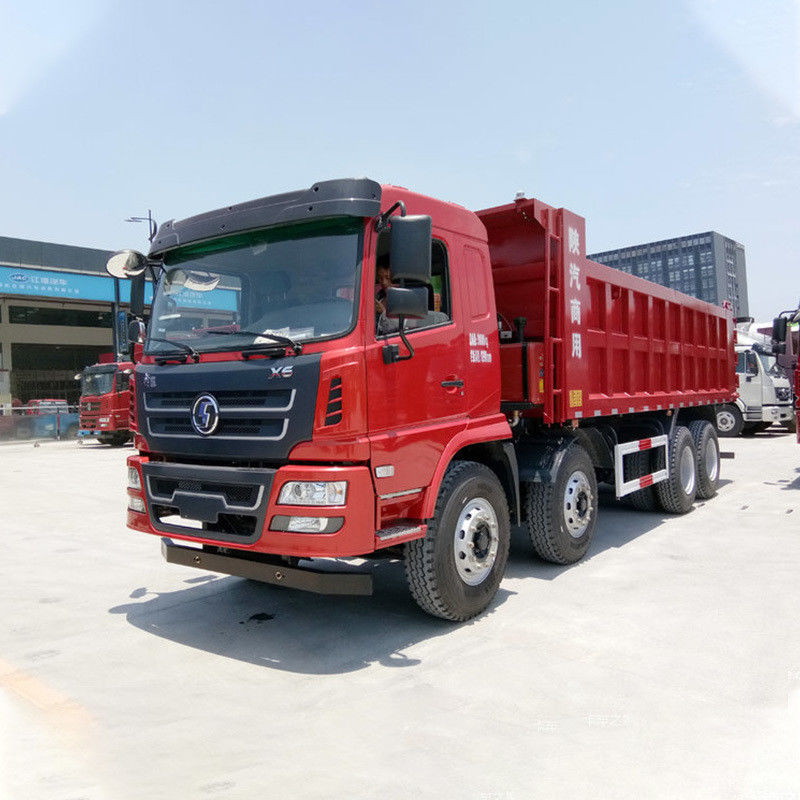 Средняя задняя ось Использованный Shacman F3000 8x4 Нагрузчик с наклоном для добычи полезных ископаемых Нагрузчик без сенсорного экрана
