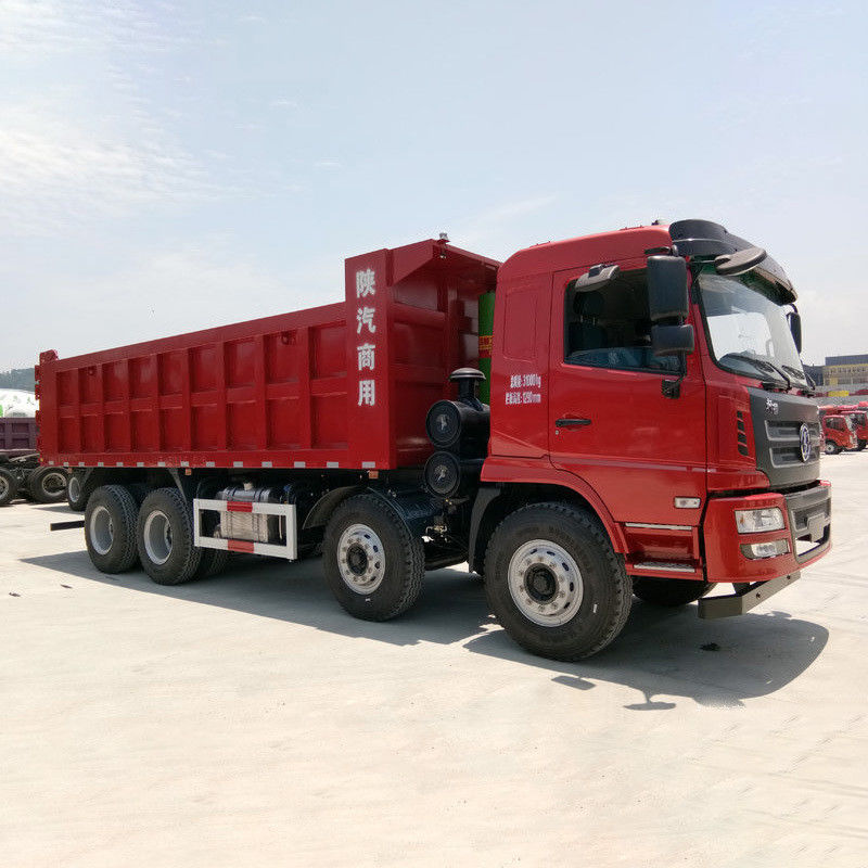 Средняя задняя ось Использованный Shacman F3000 8x4 Нагрузчик с наклоном для добычи полезных ископаемых Нагрузчик без сенсорного экрана