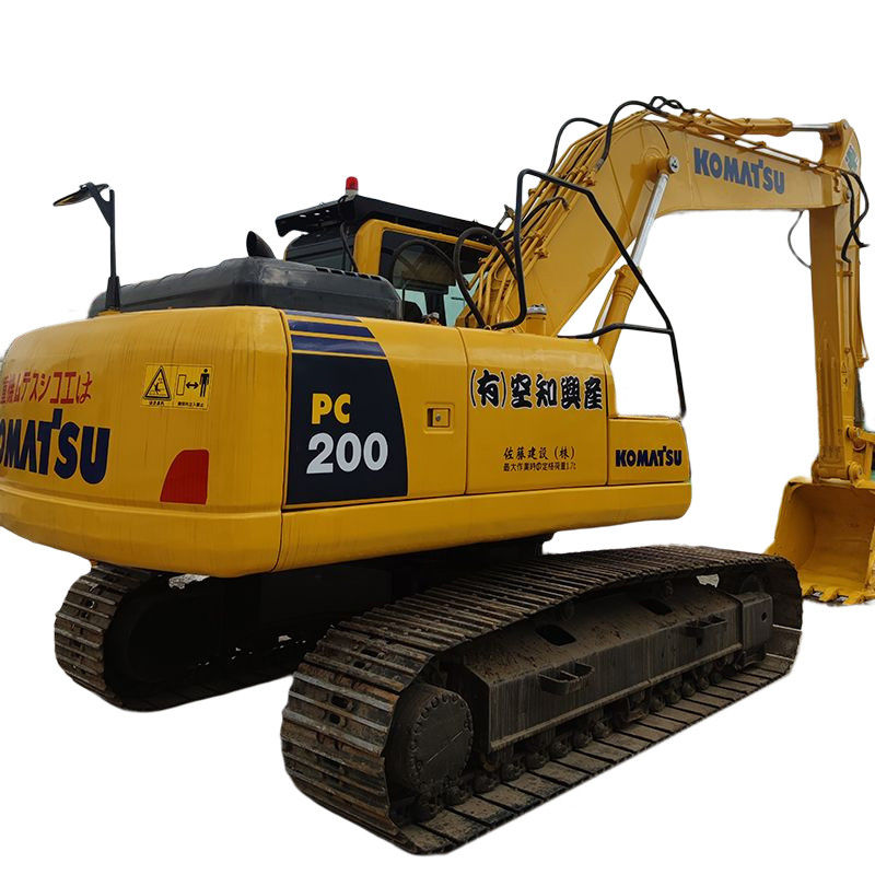 Горячая статья в подержанном экскаваторе Komatsu PC200 со скоростью движения 3,1/4,2/5,5 км/ч