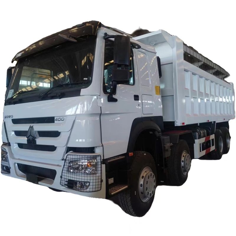 Howo 8x4 LHD Dump Tipper Truck с максимальным крутящим моментом 500-1000Nm и мощностью двигателя 6-8L