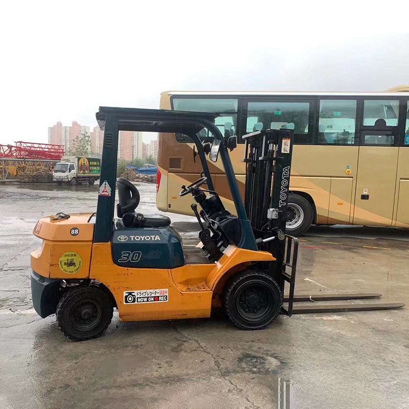3000 кг номинального веса полностью электрический дизельный вилочный погрузчик Toyota 3 тонны с полностью электрическим режимом питания