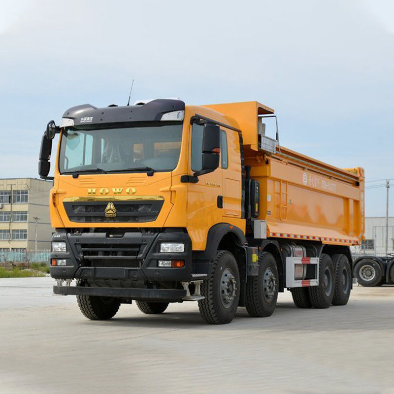 400-500L емкость топливного бака Автоматическое окно HOWO 8 * 4 380hp 12 колесный грузовик