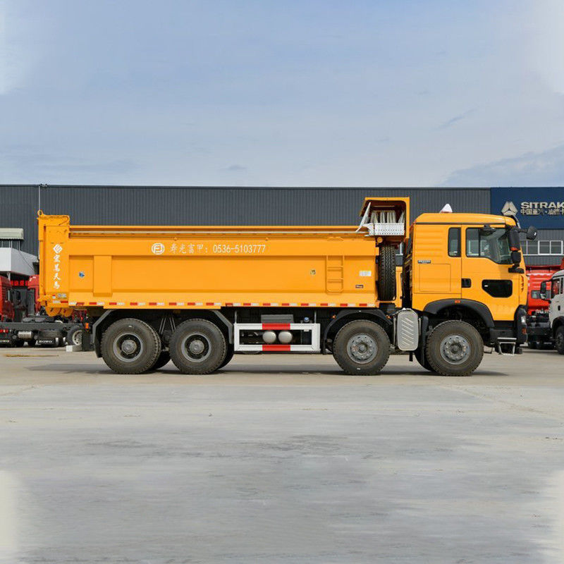 400-500L емкость топливного бака Автоматическое окно HOWO 8 * 4 380hp 12 колесный грузовик