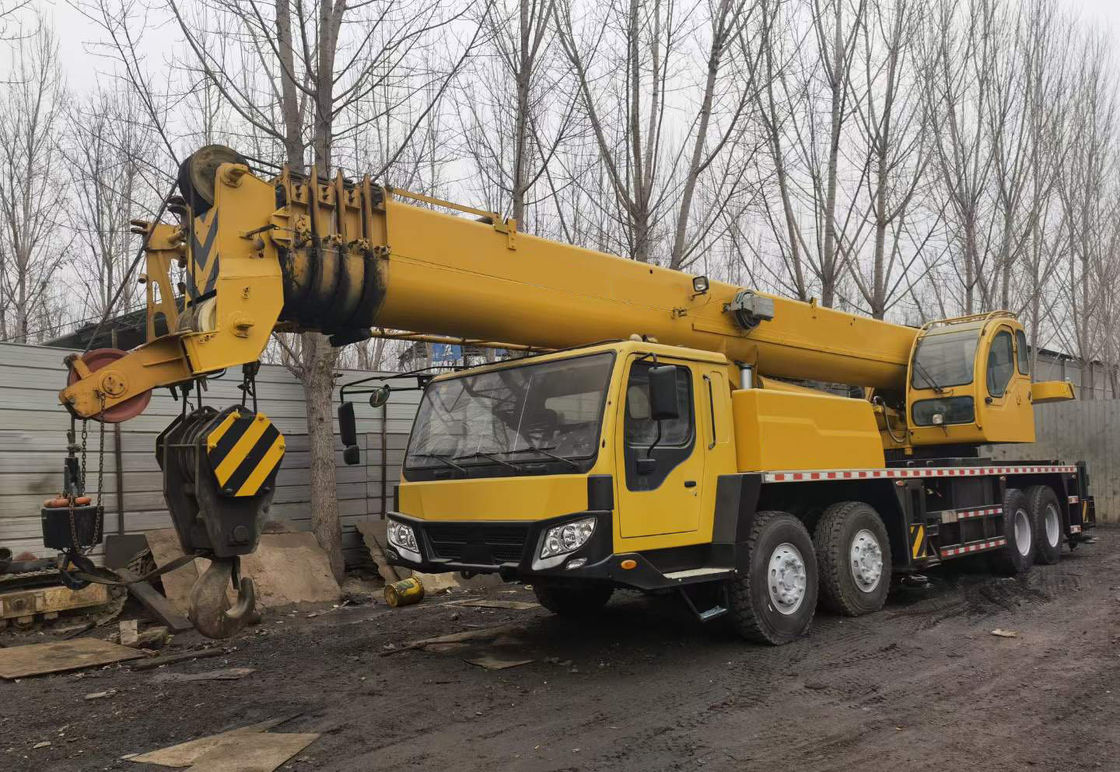 50тонные подержанные грузовые краны с запчастями