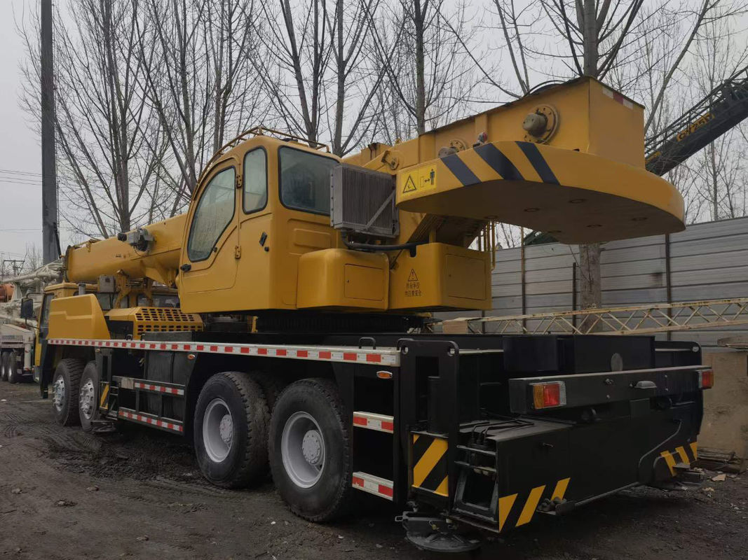 50тонные подержанные грузовые краны с запчастями