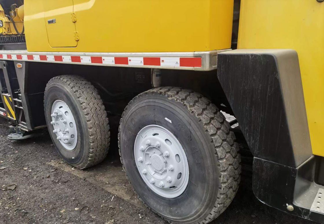 50тонные подержанные грузовые краны с запчастями