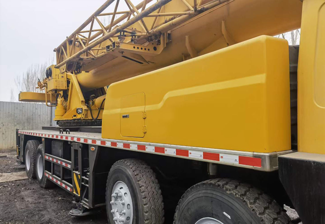 50тонные подержанные грузовые краны с запчастями