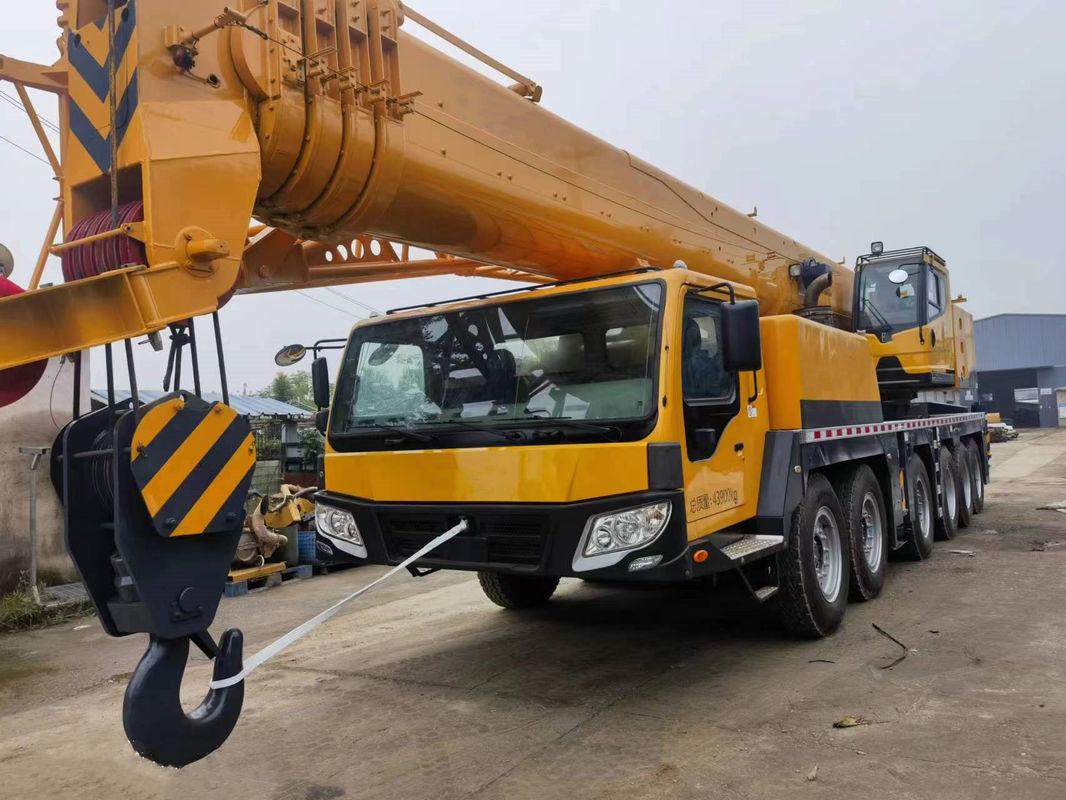 Использованный QY100 100 тонн телескопический грузовик 58000 кг Вес 2001-4000 рабочих часов