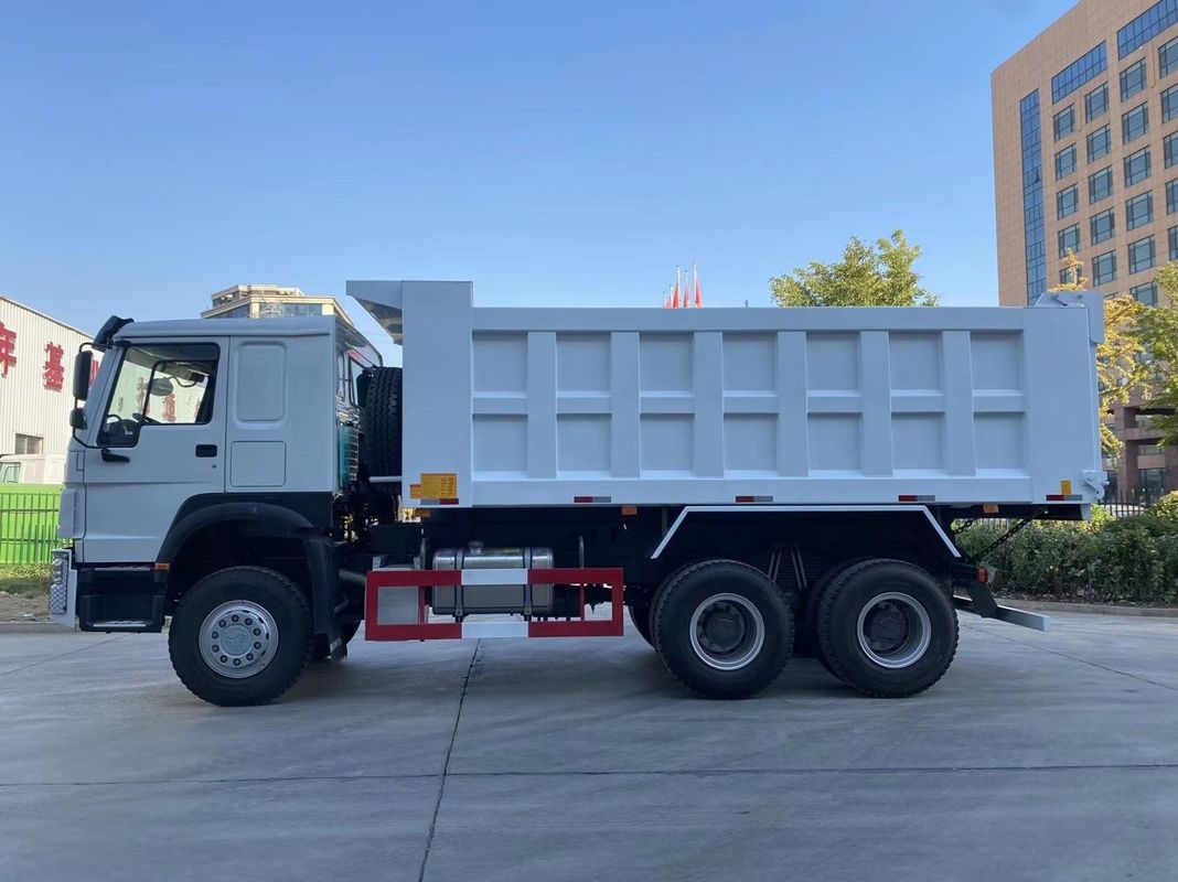 10 Номер передней смены Sinotruk HOWO 371HP Использованные мусоровозы 6X4 для строительной шахты