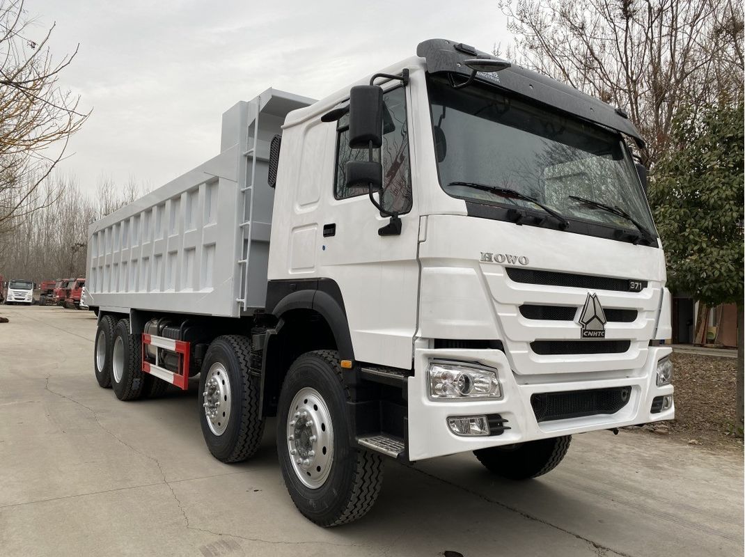 Использованный грузовик с нагрузкой 35 тонн Sinotruk HOWO 8*4 Дамп-грузовик 371HP для транспортировки шахт