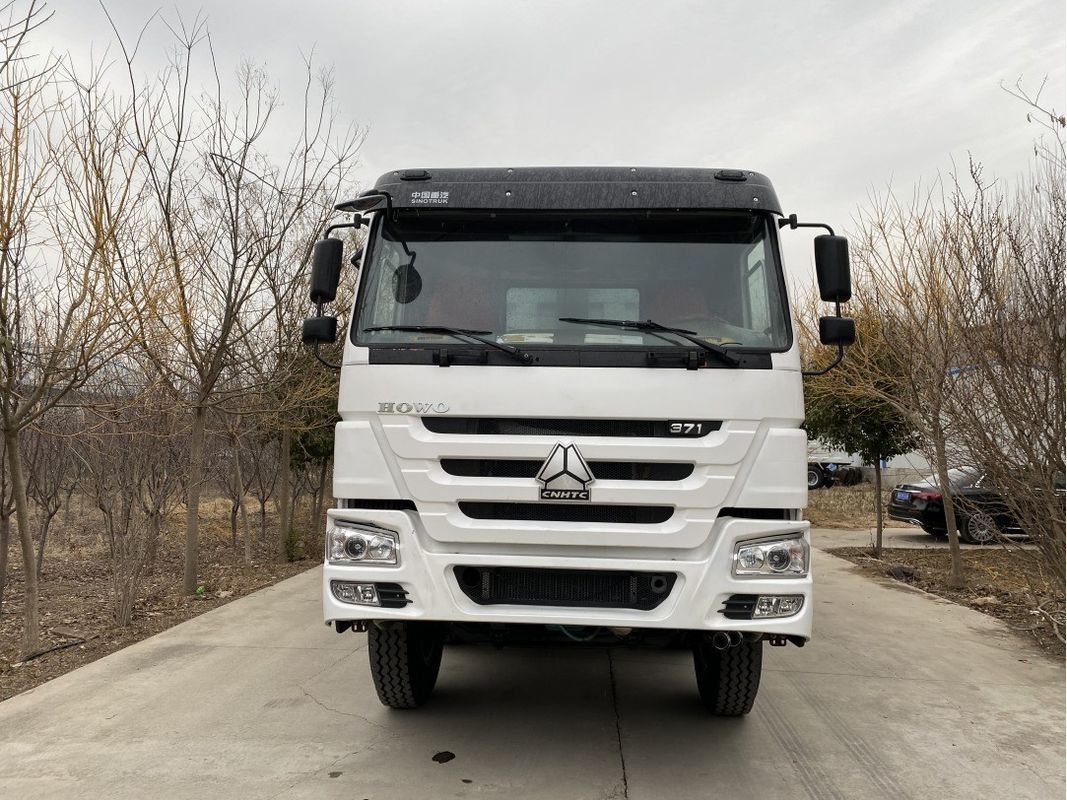 Мультимедийная система Никакая Sinotruk HOWO 371HP Использованные мусоровозы 8*4 для строительной шахты