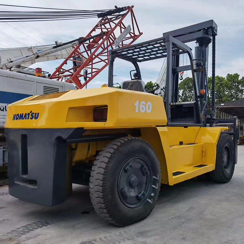 Самый продаваемый подержанный вилочный погрузчик Komatsu с боковым переключателем 16 тонн