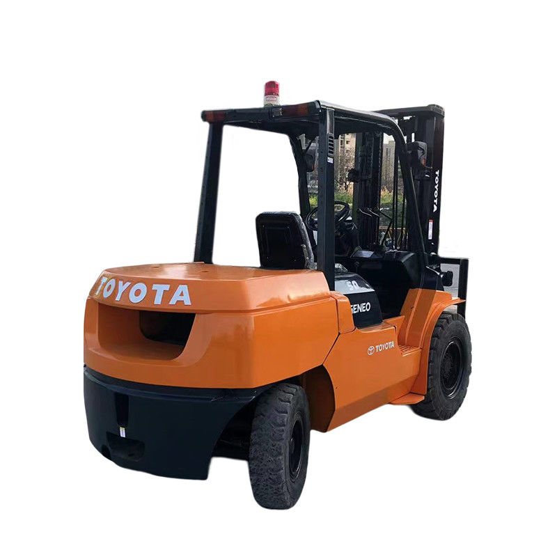 2001-4000 Рабочие часы 5тонный Toyota Подержанный вилочный погрузчик с 560 мм передним выступом