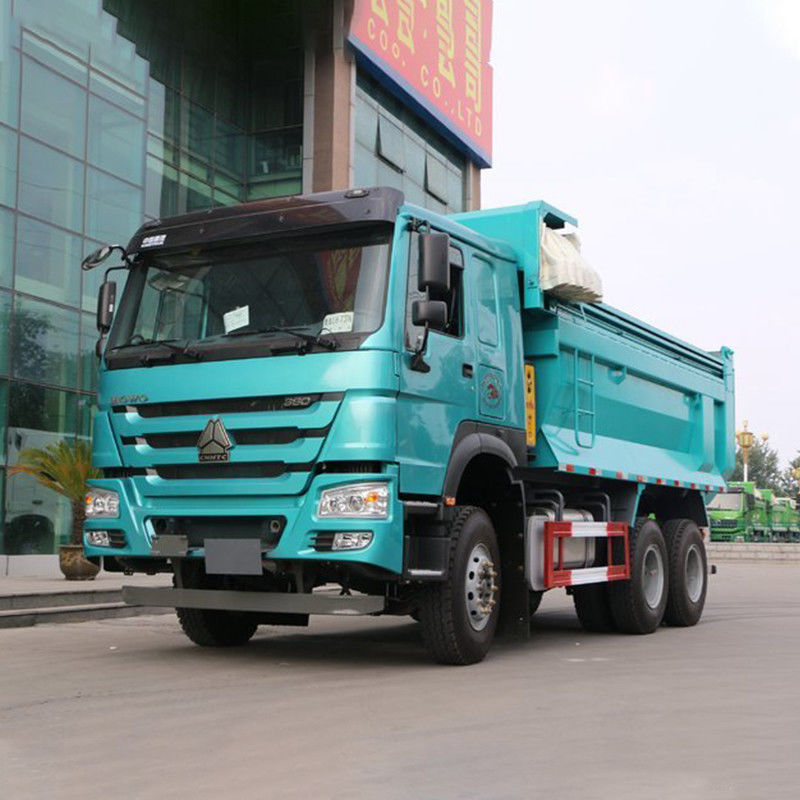 Использованный HOWO 380hp 6x4 10 колесный грузовик с 6 цилиндрами в хорошем состоянии