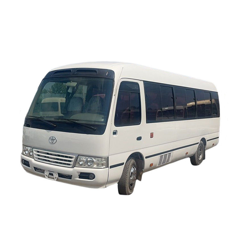 Автобус Toyota Coaster с левым приводом 26 мест и 30 мест Мини-автобус с двигателем вместимостью 4 л