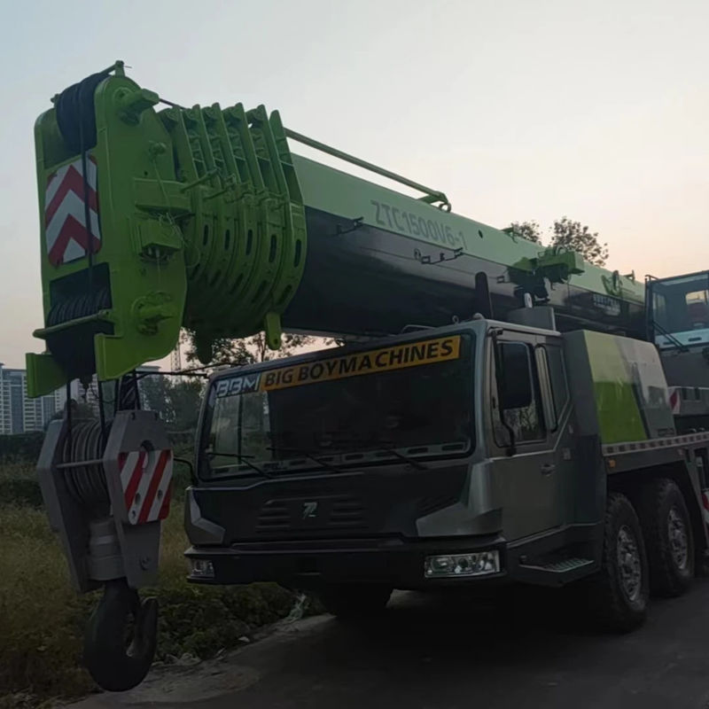 150Т телескопический кран подъемник грузовик кран Zoomlion с максимальной грузоподъемностью 39,5 М