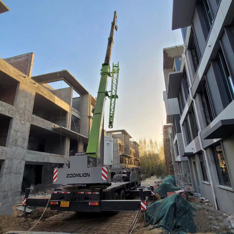 2019 Торговля 25 тонн использованный Zoomlion 38м телескопический кран грузовик кран для вашего строительства