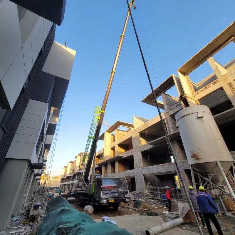 2019 Торговля 25 тонн использованный Zoomlion 38м телескопический кран грузовик кран для вашего строительства