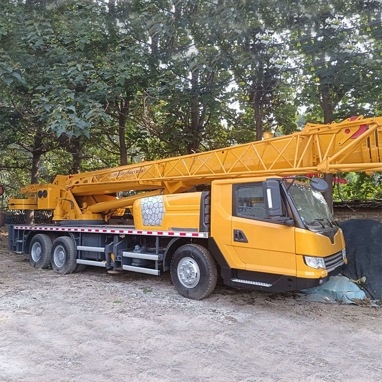 QY25 25 тонн телескопический передвижной кран с транспортом L*W*H 12300*2500*3350 мм
