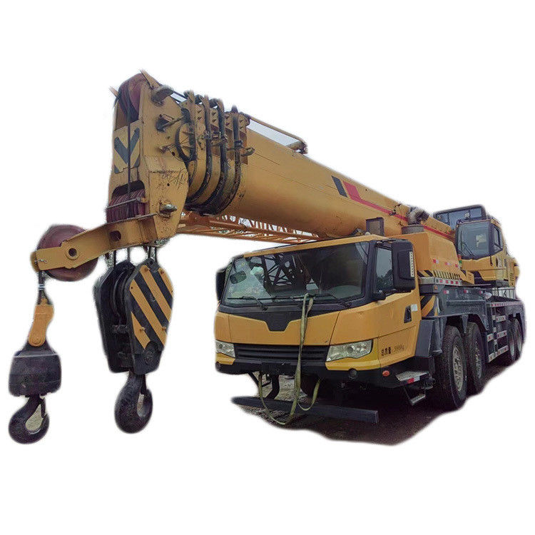 Подъем строительных материалов на открытом воздухе с двигателем YUCHAI 80-тонный телескопический грузовик-крейн