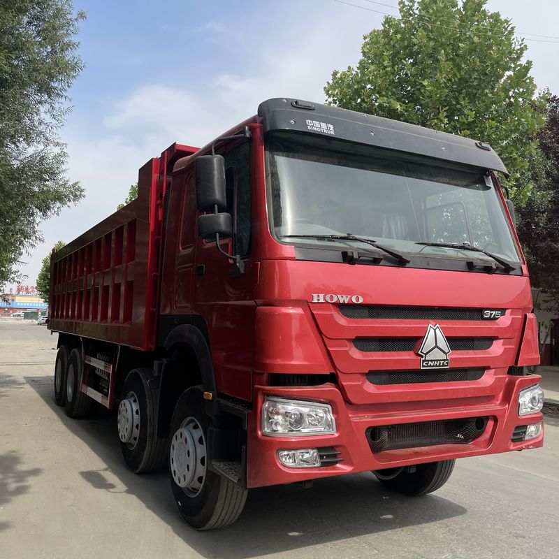 Максимальный крутящий момент 1500-2000Nm SINO ТРУК используется HOWO 8*4 Тяжелый грузовик с откидкой
