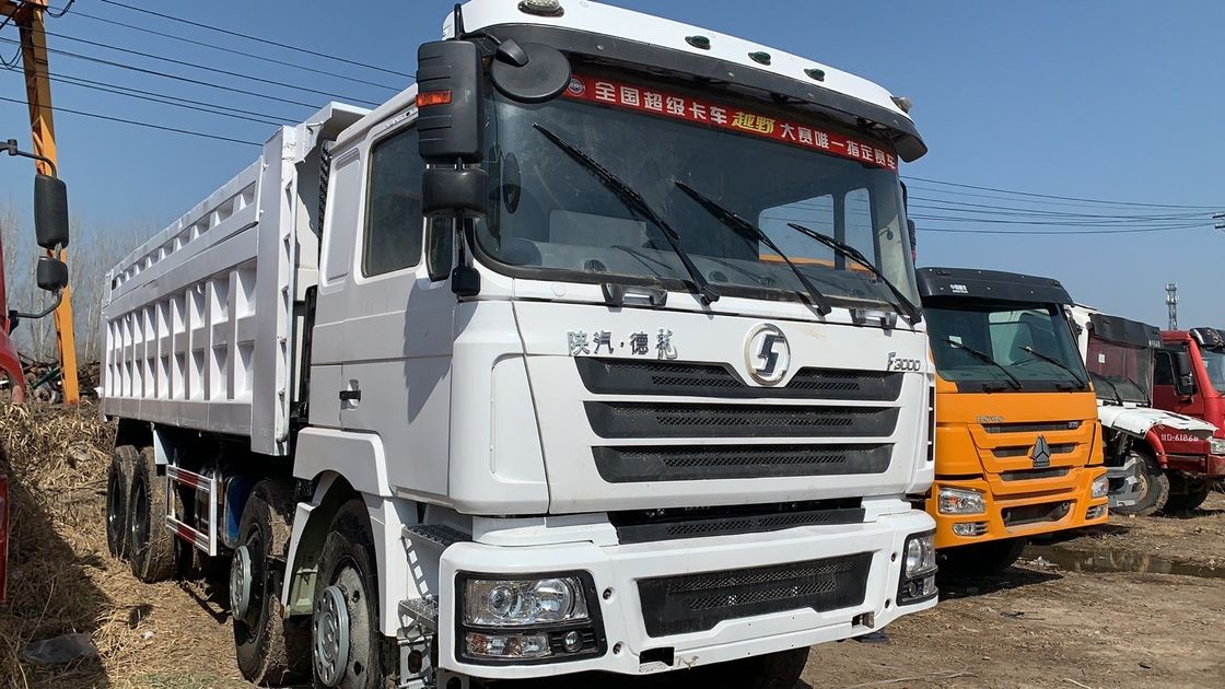 WEICHAI Двигатель использовался Shacman Howo 380HP 8 * 4 тяжелый грузовик с откидкой грузовик с откидкой