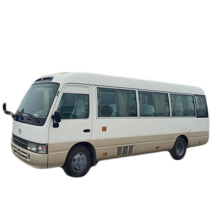Роскошный подержанный 30-местный дизельный автобус Toyota Coaster по стандарту выбросов Евро 3